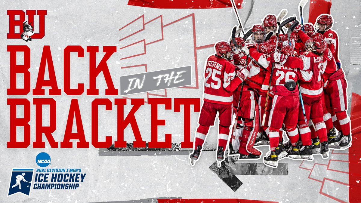 TerrierHockey's tweet photo. WE’RE IN! https://t.co/kO23V4e3Df
