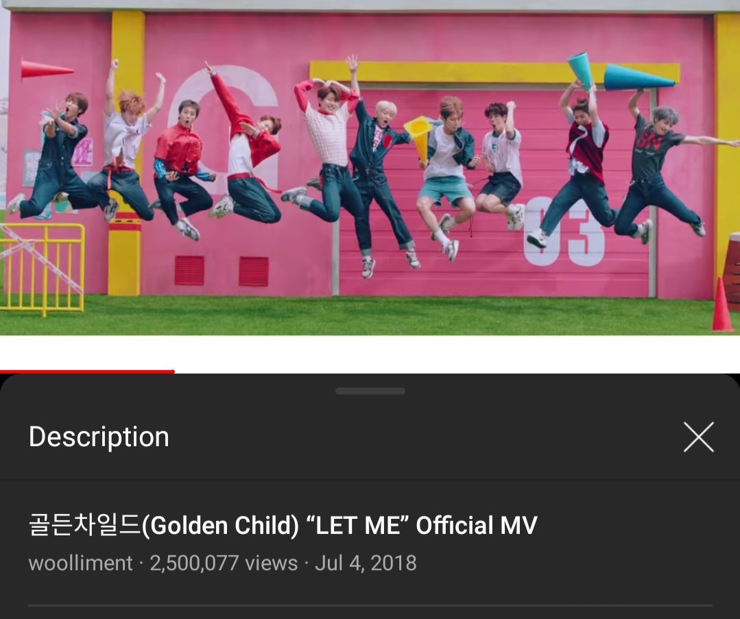 onlywithgncd's tweet photo. Happy 2.5M views to #Let_Me MV (woolliment)!
๐ https://t.co/fyO3QPL4xr
#GoldenChild #๊ณจ๋ ์ฐจ์ผ๋
@GoldenChild @Hi_Goldenness https://t.co/b1vBMTFSI1