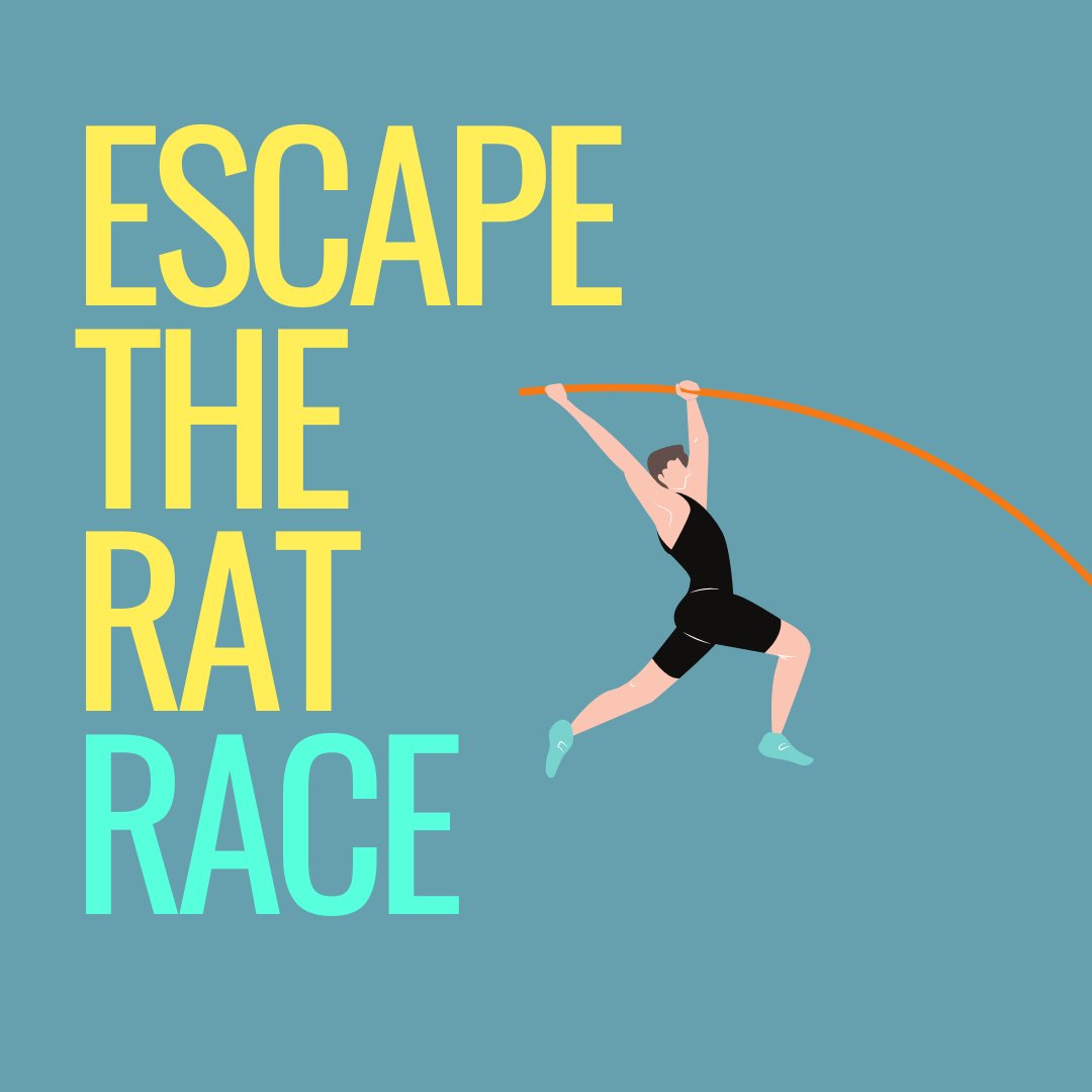 Life is a competition, not with others, but with ourselves.

Once we separate ourselves from the endless rat race, the real chase begins.

Realize that all big challenges are easily completed by dividing them into small tasks.
That way of thinking will get you far.