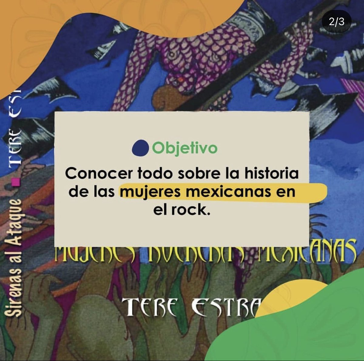 DuqProyecto's tweet photo. Disfruta de esta grandiosa charla a través de zoom con Tere Estrada sobre la historia de las mujeres mexicanas en el rock.
.
Creándonos juntas. 
.
#proyectoDuq #creándonosjuntas https://t.co/PaVuji5o9m