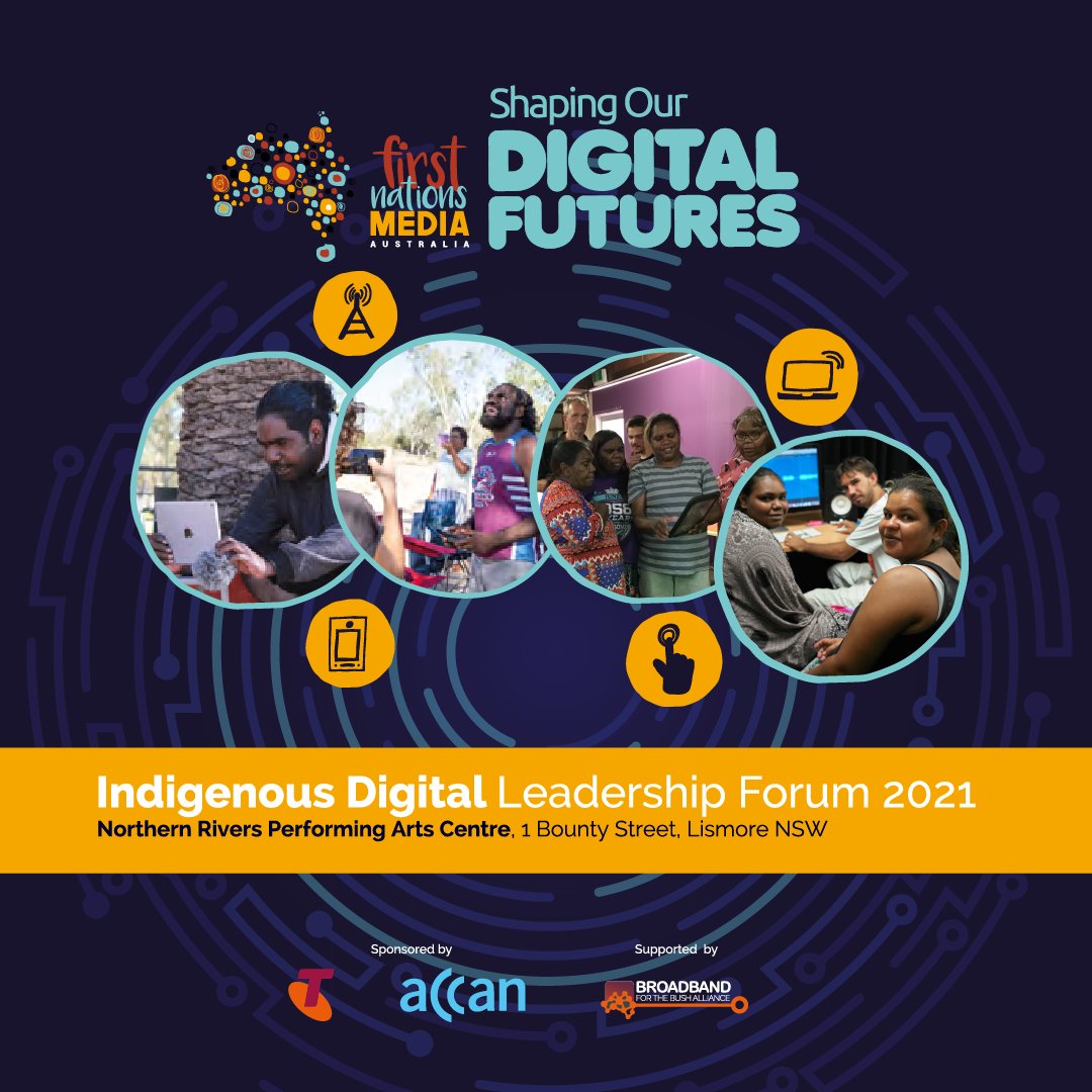 The inDigiMOB team are excited to announce the upcoming 2021 Indigenous Digital Leadership Forum (previously the Broadband for the Bush Indigenous Focus Day). 🧑🏽‍🏫 📱💻 

For more info head over to:
firstnationsmedia.org.au/events