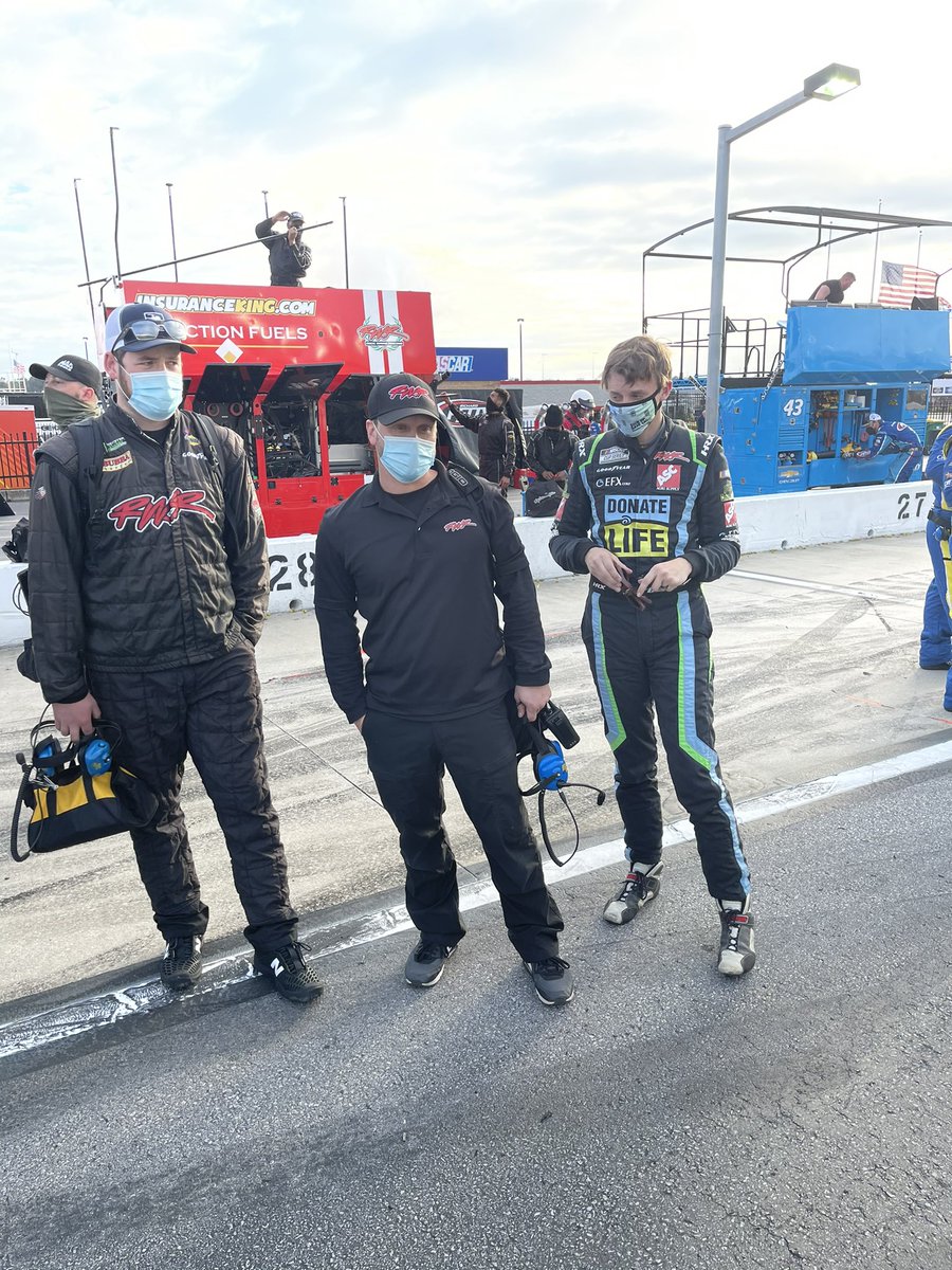 RickWareRacing's tweet photo. 🏁 here @amsupdates! @JoeyGaseRacing and team debrief after a 35th place finish @DonateLifeGA @sandwichman2020 https://t.co/bcmE8RIYvK