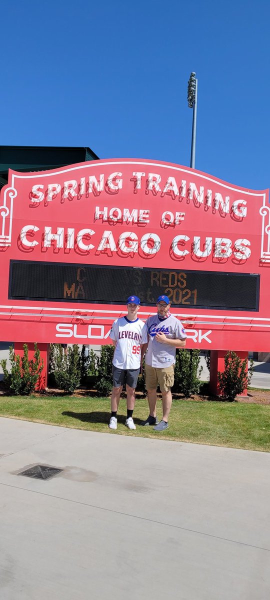 Spring Training baseball with Gage. Great day for baseball.