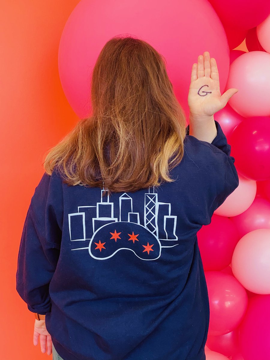 GiGisChicago's tweet photo. There's still time to help advocate for the Down syndrome community! Donate $35 to GiGi's Playhouse Chicago this World Down Syndrome Day and get our specially designed sweatshirt! Our programs help individuals and their families with Down syndrome find a place in the... https://t.co/Ij61O6ya0T