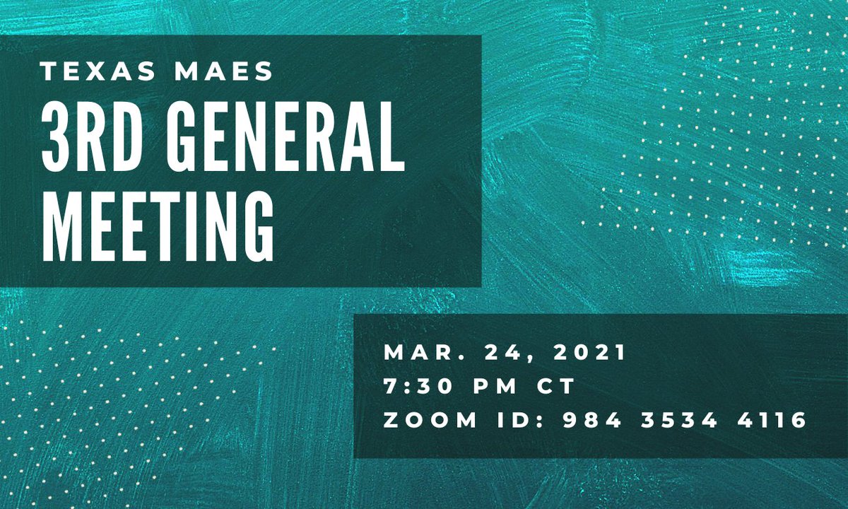 Texas MAES tweet media