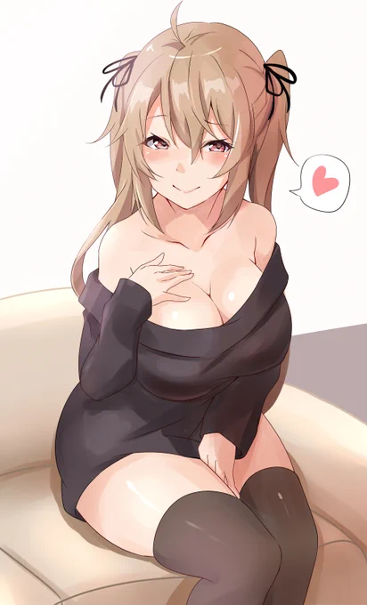 村雨「提督…準備はいい?今夜は寝かせませんよ…///」

#艦これ
#村雨 