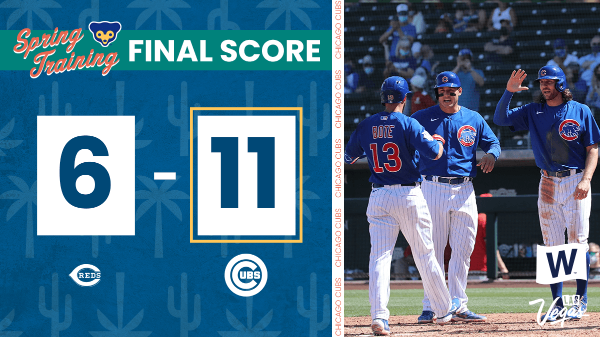 Cubs's tweet photo. #Cubs win! https://t.co/wSOPSeD5OB