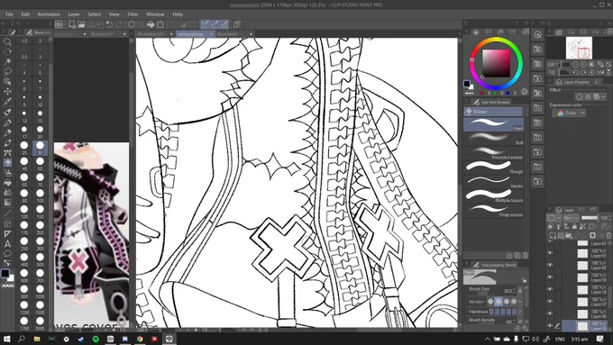 AIGHT I MADE PROGRESS AHAH THE DETAILS ARE KILLING ME 