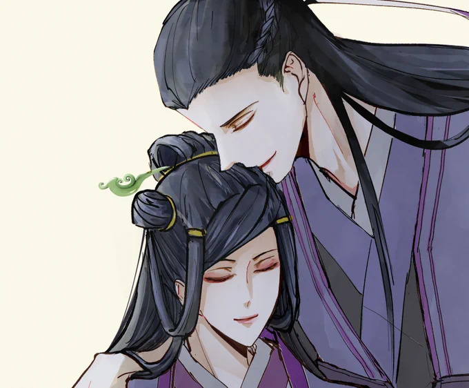 あの簪は天国でさしてあげて😭😭😭

#魔道祖師 #江楓眠 #虞紫鴛 