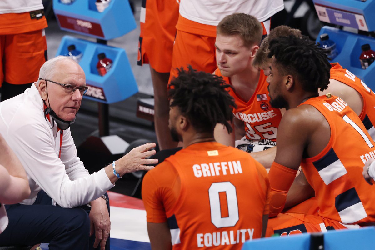 CBSSportsHQ's tweet photo. Jim Boeheim has only been a double-digit seed 3 times.

He’s 9-2 when it happens.

10-seed in 2016: Final Four
11-seed in 2018: Sweet 16
11-seed in 2021: Sweet 16

#MarchMadness https://t.co/QiIlxYbwzh