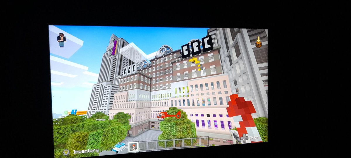 bbc_minecraft's tweet photo. Heres or broadcasting house and yes you can tour it aswell https://t.co/YADzB2e53R