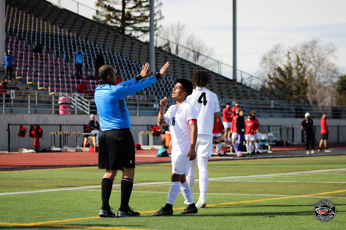 SOUMensSoccer's tweet photo. Mood after that call... 😒

#RaiderUp | #SOUvWP https://t.co/R4okeMKrug