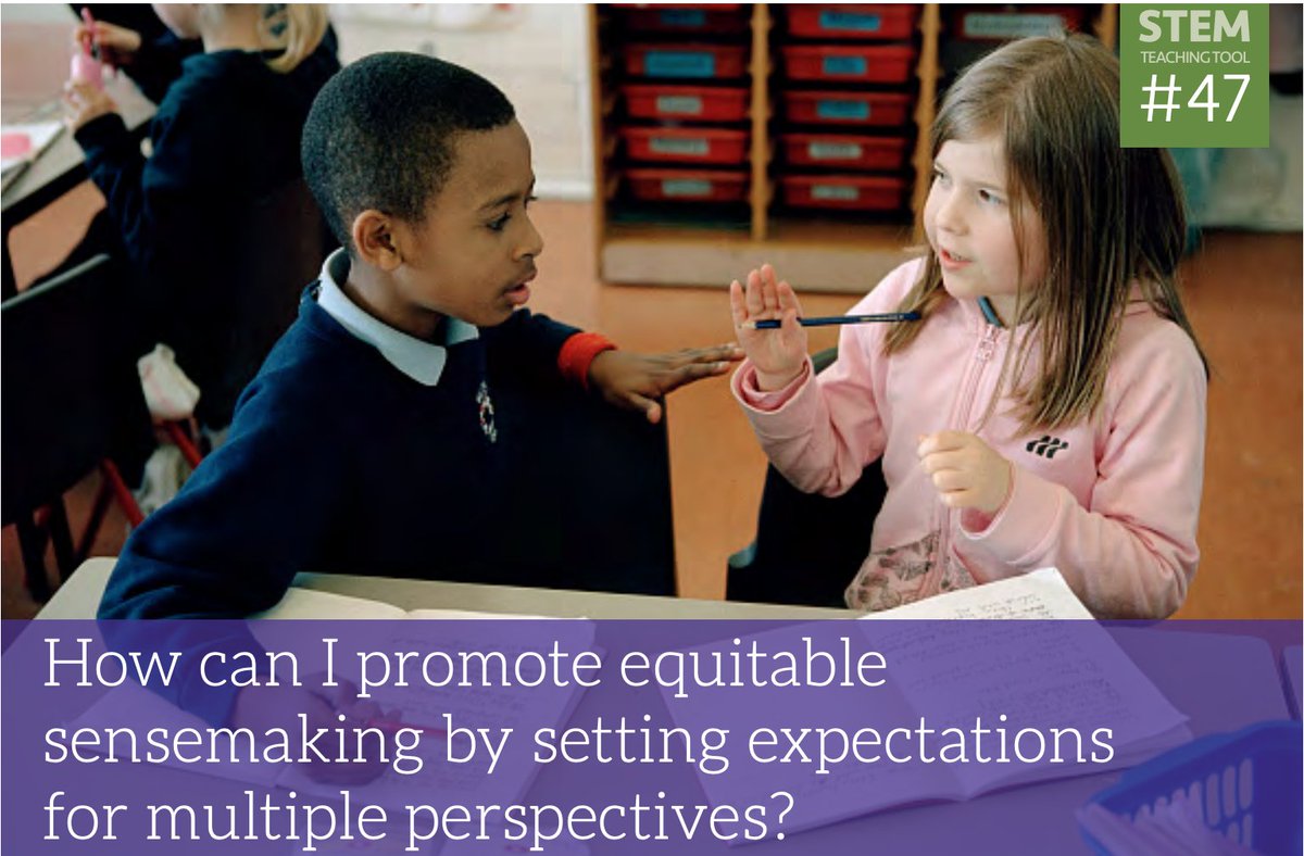 STEMTeachTools's tweet photo. When might you ask students to see collaborative work as an opportunity to build areas of agreement AND disagreement?
https://t.co/qcKHZpjYqq 
#NGSS #Argumentation #SciEd https://t.co/pSnMBj4KGs