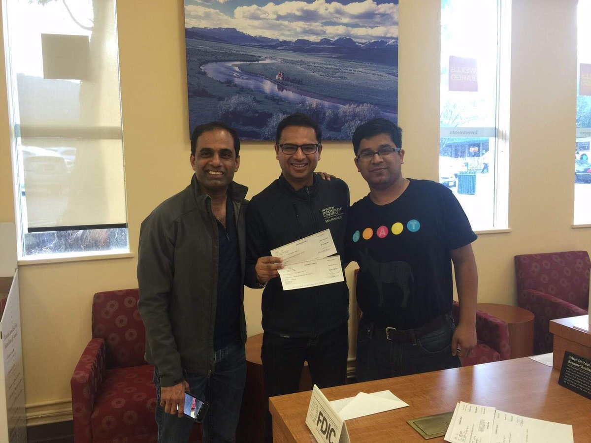 sv_techie's tweet photo. One of the companies that @krisyadp and I invested in 2017. Doing amazing well, growing 300% YoY for last 3 years, redefining the fintech messaging service. We are very proud to be early Angels of @eltropy_inc and @ashish_eltropy. https://t.co/0YAoseFjQM