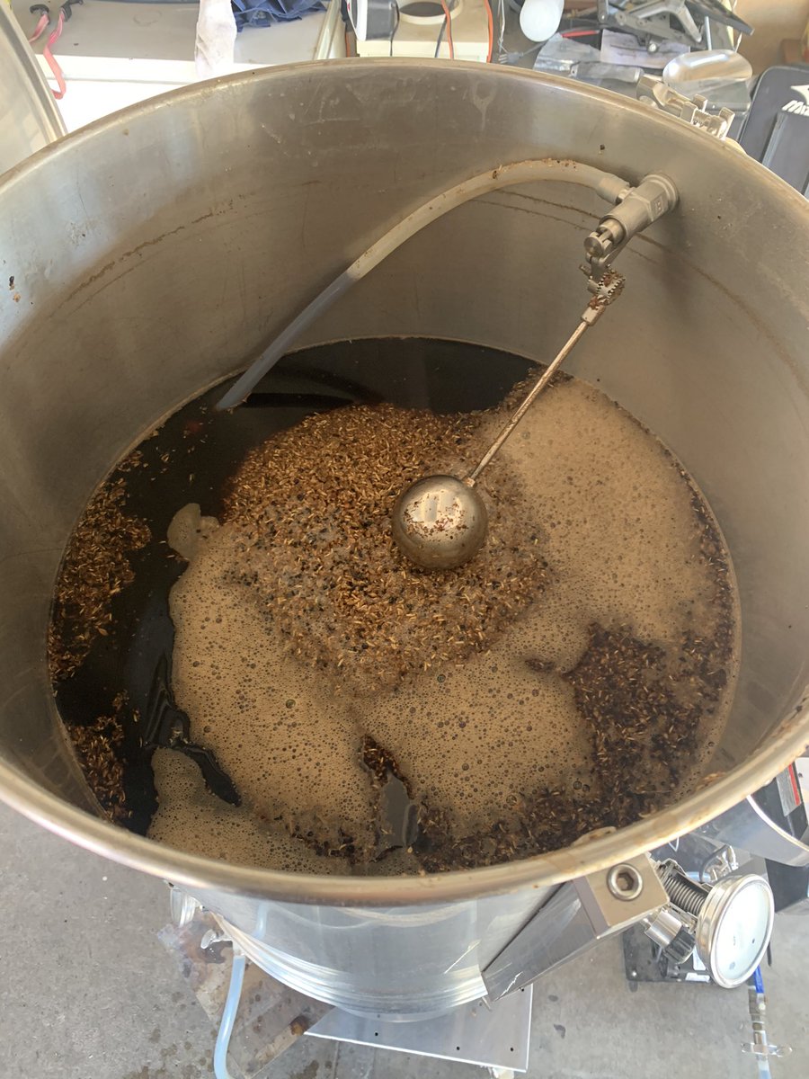UnrealBrewing's tweet photo. First brew since the pandemic started, and first pilot brew as licensed beer wholesalers! #yeahitsthestout #goodtimesahead #thatbeerisunreal https://t.co/mWbJvvRuQK
