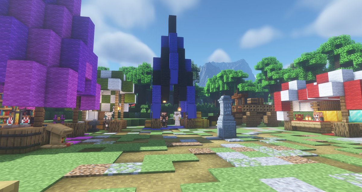 riftsmp's tweet photo. Now on RiftSMP:
With 0.2.0 now released comes a new addition to the world, somewhere on the main spawn continent a tent market has appeared....
---------------------------
Need new gear? no problem, need something to do? a quest perhaps? or something a little more mystical....? https://t.co/0juTiBeIse