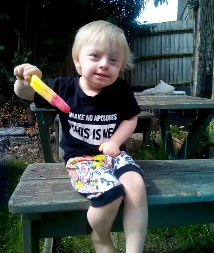 Many people with ds live right in the moment, they've found the very secret of being happy with your life by focusing on the now #bepresent #mindfulness #WorldDownSyndromeDay