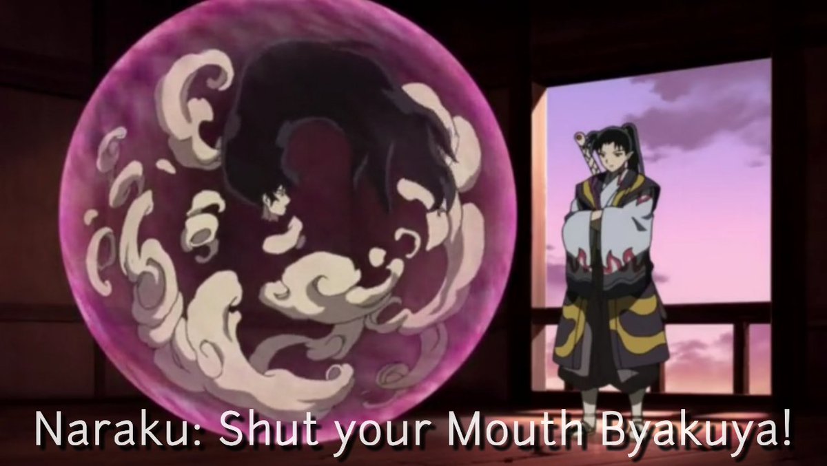 Natalie34787885's tweet photo. Naraku being mean to Byakuya.
😂🤣
#Inuyasha #Inuyashafinalact #Naraku #Byakuya https://t.co/pgWHOhOgEK