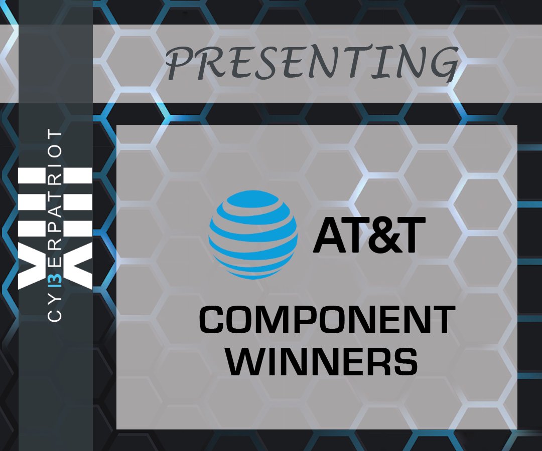 CyberPatriot's tweet photo. Congratulations to the AT&amp;T winners from Del Norte High School, team CyberAegis Cobalt from San Diego, CA. @DNHSNighthawks https://t.co/YINftiqCfm