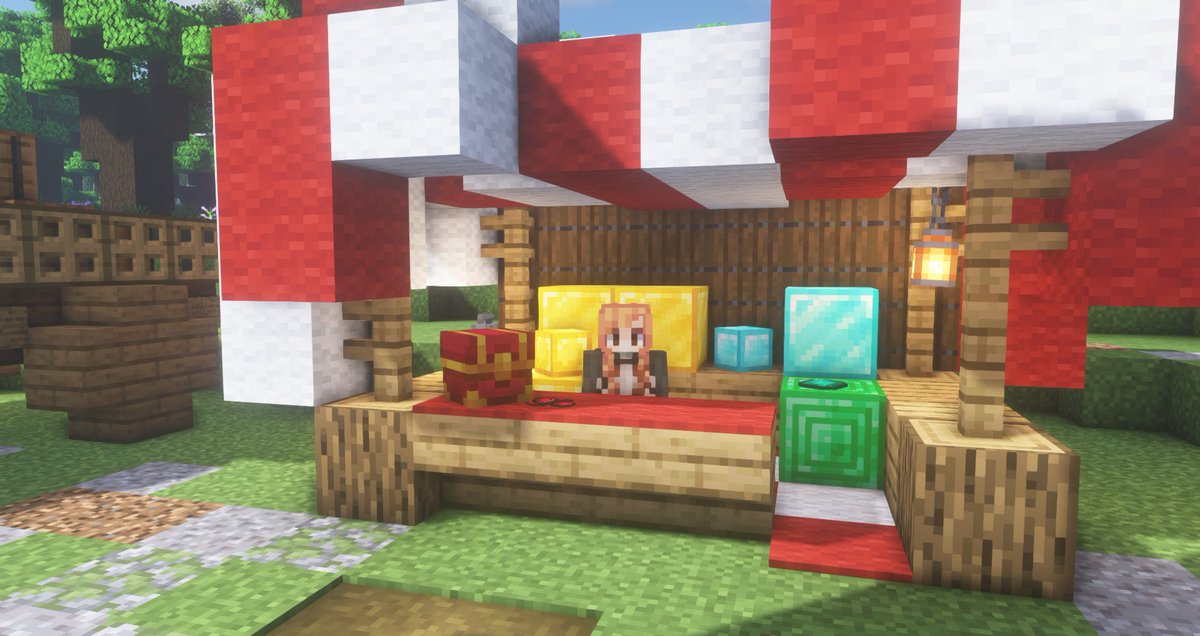riftsmp's tweet photo. Now on RiftSMP:
With 0.2.0 now released comes a new addition to the world, somewhere on the main spawn continent a tent market has appeared....
---------------------------
Need new gear? no problem, need something to do? a quest perhaps? or something a little more mystical....? https://t.co/0juTiBeIse