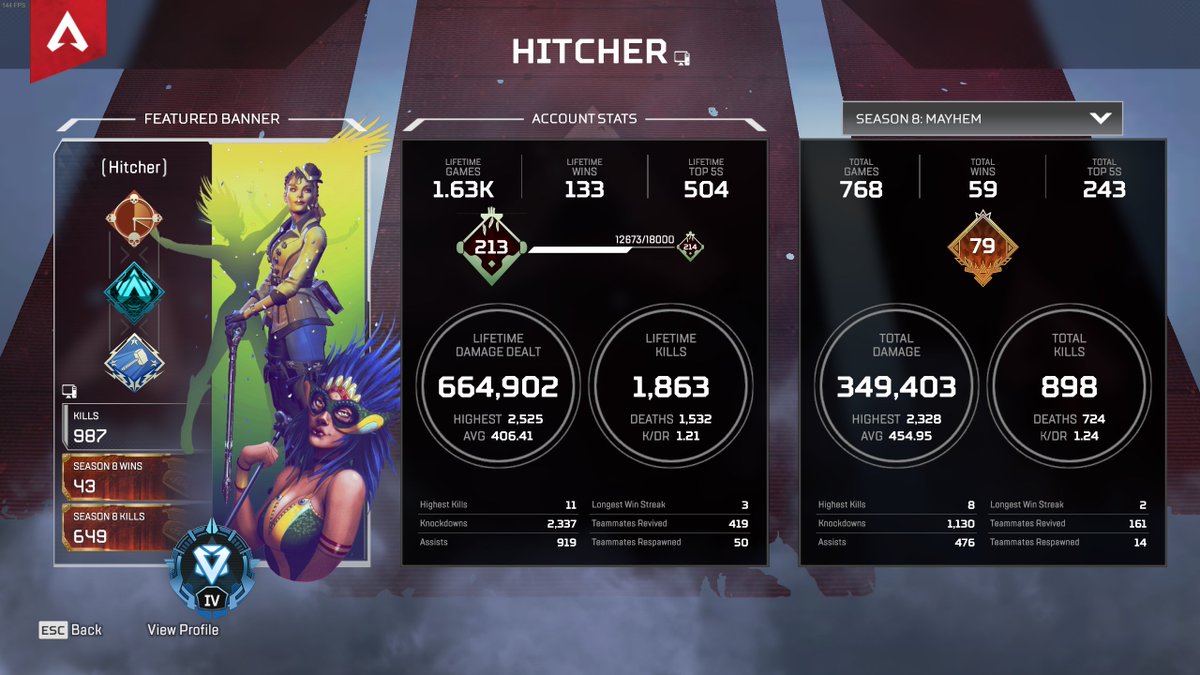 HitcherRL's tweet photo. Ya boi got to diamond rank https://t.co/xcUvFONc2n