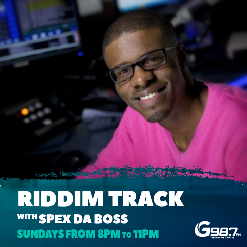FLOW987FM's tweet photo. From Kipling to Kennedy don't miss DJ Spex Da Boss on the Riddim Track! Sundays 8 to 11 p.m. on G987FM!
#G987FM #Spexdaboss #Riddimtrack #thewaywegroove #reggae #dancehall #Toronto #The6ix #Spex https://t.co/SD09DvCl7C
