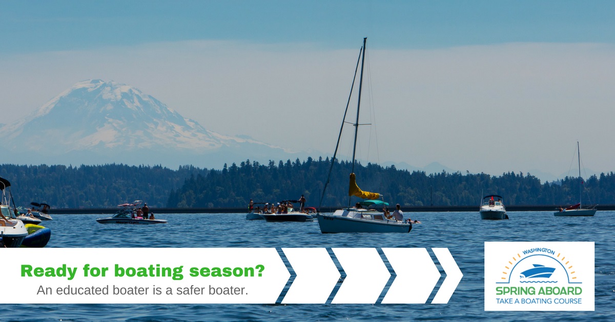 WAStatePks's tweet image. Ready for boating season? Sign up for a boating safety class now to earn your boater education card! For some, it’s the law. Learn more at loom.ly/FfHft6s #SpringAboardWA #BoatSafe #BoatSmart