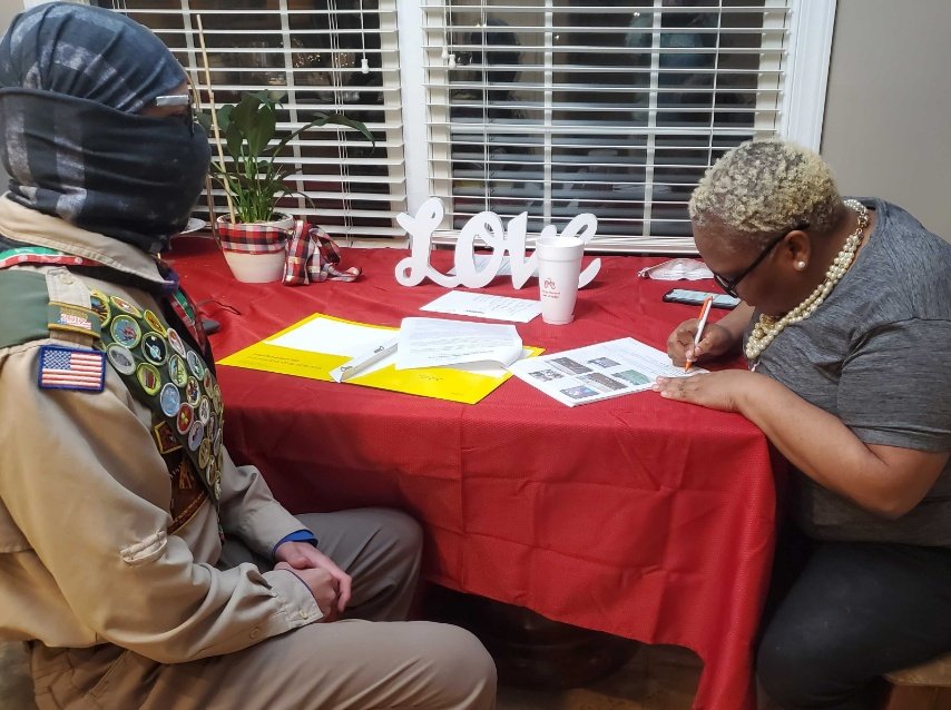 rizwanjaka's tweet photo. Mar11-Our Son meeting with @PastorMichelleT for signature on EagleScout Project Paperwork -Memorial Garden at OrionAndersonMemorial For AfricanAmerican Victims of Lynching 
We must continue to work to overcome injustices. @rcamp1953 @imammagid @jimeatonmd https://t.co/VmGeiZpfX7