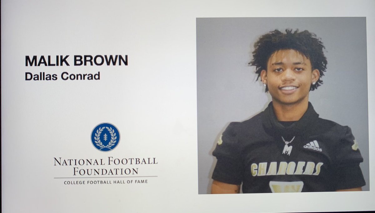vip_dripking's tweet photo. Honored to be apart of this amazing program. @DallasNFF @NFFNetwork https://t.co/ksHxJcUzGy