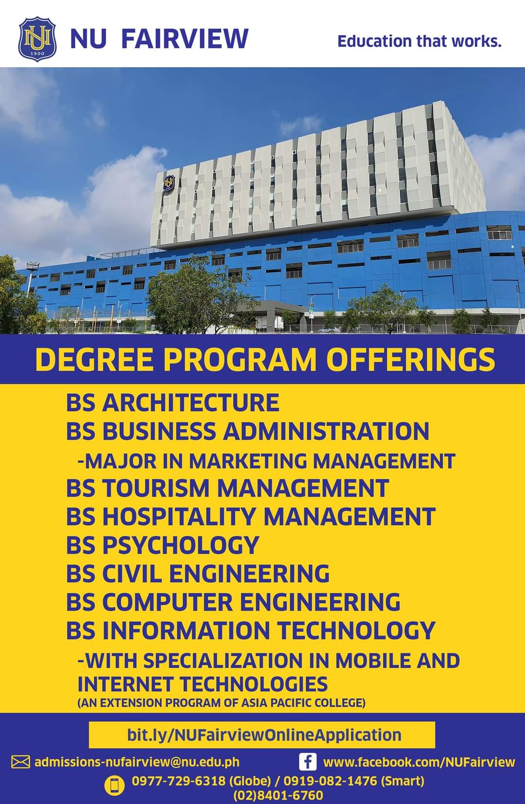 National University Forum On Twitter NU Fairview Is The Third Campus Opened As Part Of The 10 