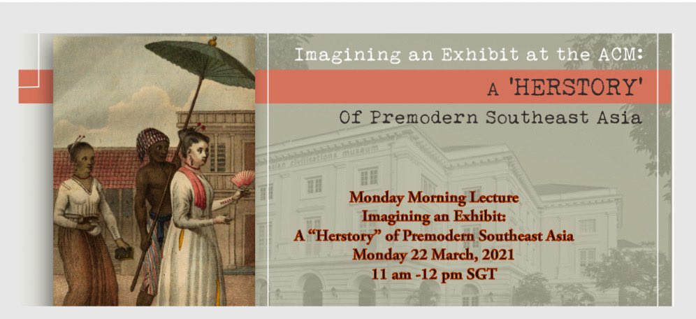 Today’s Monday Morning Lecture for FOM members to sign up visit  fom.sg/memberevents.a…