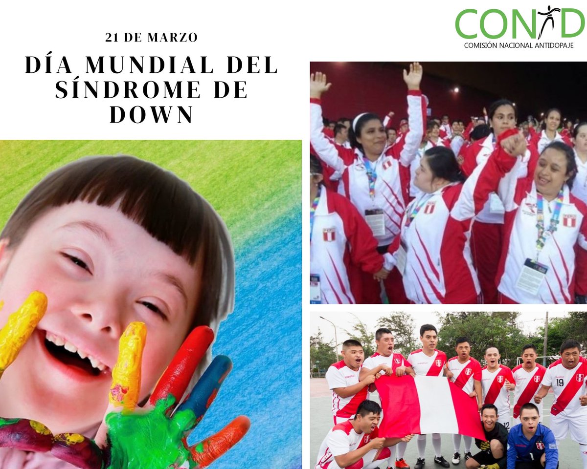 CONADPER's tweet photo. El día de hoy conmemoramos el Día Mundial del  Síndrome de Down.
Promovamos la inclusión y resaltemos las valiosas contribuciones de las personas con discapacidad intelectual. 

#diamundialdelsindormededown #igualesati #deporteesinclusion #Abracemoslasdiferencias  #CONADTEEDUCA https://t.co/egWCOMYAK3