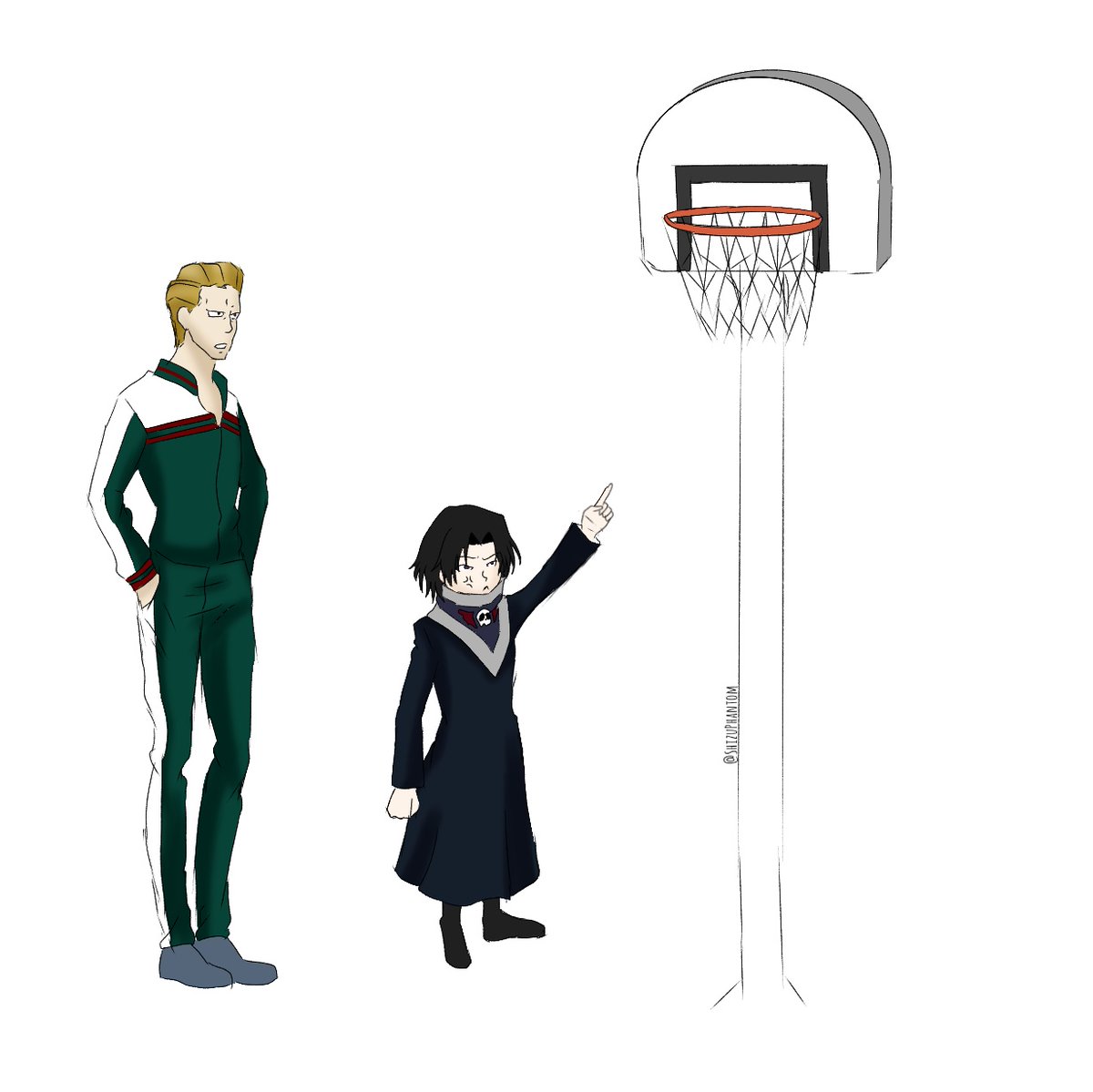 ShizuPhantom's tweet photo. [// Before I go I leave you with this]
I don't know if i'm good at digital art, but I enjoyed drawing them ❤
#Phinks #Feitan #feitanportor #PhinFei #Feinks #Phantomtroupe #hunterxhunter #hxhfanart https://t.co/GSQaGxXkj8