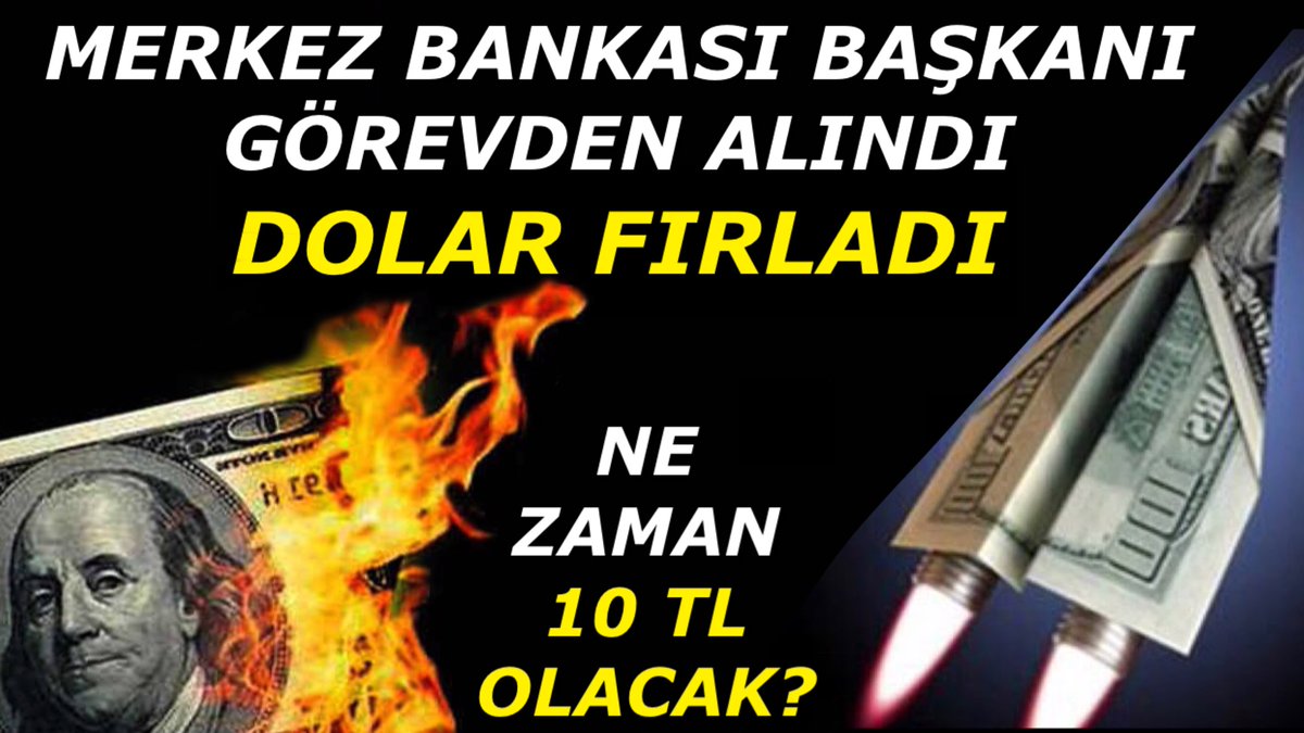 Dolar Fırladı! 1 Dolar Ne Zaman 10 TL Olacak! Uzmanlar Uyardı! Altın Fiyatları, Dolar kaç TL?  youtu.be/Ymxr7vViUAQ  #devalüasyon #dolar