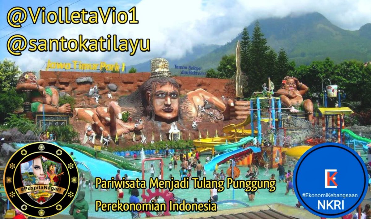 GDzambi's tweet photo. @NagariPuspita @santokatilayu @ViolletaVio1 @TheArieAir @wiwikherma @CantikaCahyhani @BaraTerpendam Daftar dan ramaikan!!!!

🏝 OPEN PROMOTE TANDEM 🏝
#PuspitaNagari
#EkonomiKebangsaan

Pariwisata Menjadi Tulang Punggung Perekonomian Indonesia

Follow Dulu👇🏻
@ViolletaVio1
@santokatilayu

🔃 💖 Reply : TAMAN BERMAIN JATIM PARK
#programfolback

 https://t.co/rCnT0Mdeim