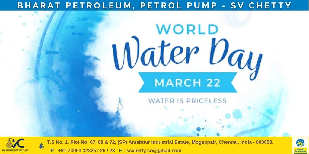 ChettyCo's tweet photo. Happy #WorldWaterDay Please use water wisely.
 #WorldWaterDay2021 https://t.co/QOqlOxbk86