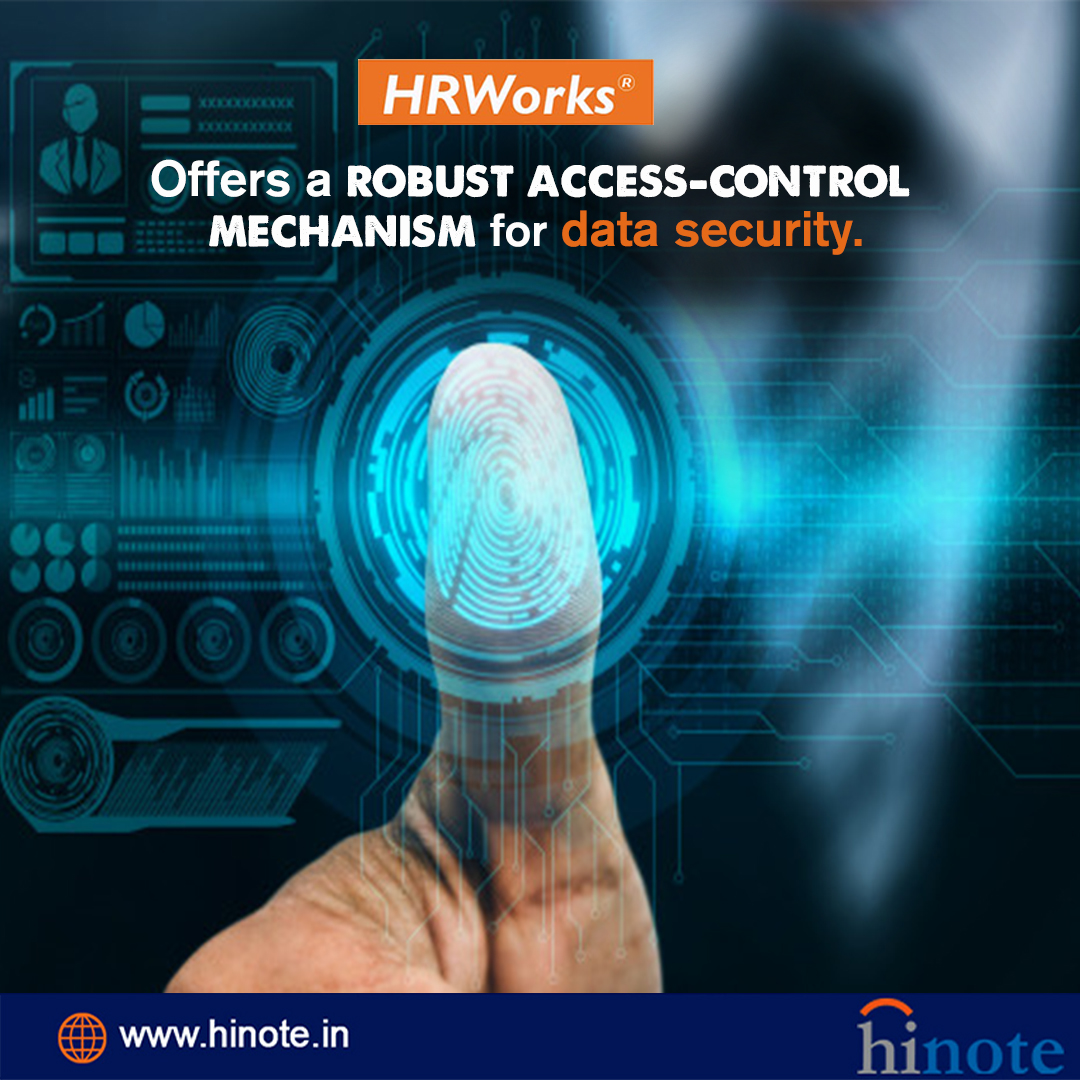 'HRWorks adopts standard practices to enforce access control so that there is never an instance of wrongful access. 
For more details, visit our website - hinote.in
#Hinote #HRWorks #datasecurity #letters #Automation #reportbuilder #salaryprocessing #HRWorks