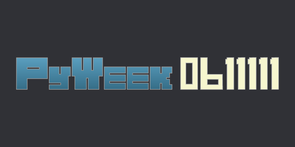 PythonDiscord's tweet photo. Participating in @pyweek 31? You can now vote for a theme!
Not yet participating in #PyWeek? PyWeek is a #python game jam with a rich history. Check out https://t.co/LTouw0Kkvc and join the pyweek community over on Python Discord, https://t.co/gbdf0jGnrk! https://t.co/ghOBHY0KsK