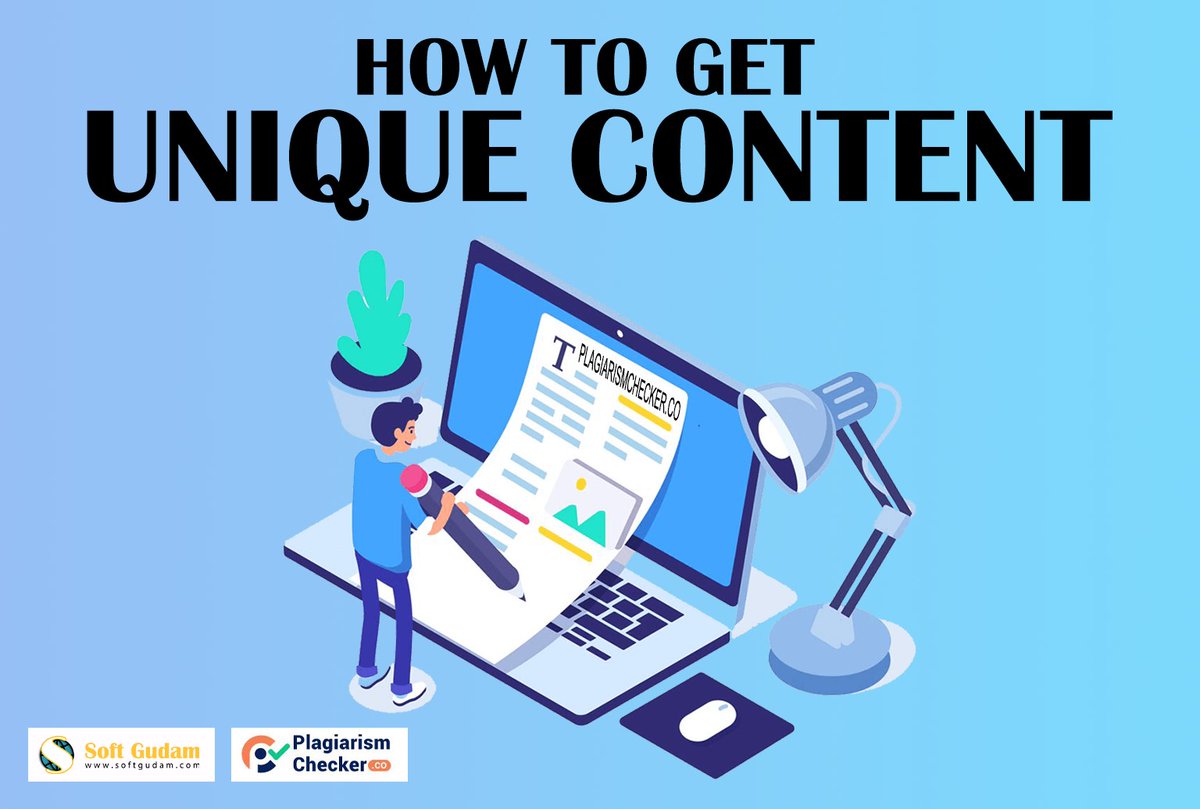 softgudam's tweet photo. How To Get #Unique_Content For Your #Website?
Be independent
Keep an open mind
Take a stand against the common
Use a Plagiarism checker after Creating Draft
Dig deeper into the topics
Write on the subjects you are a master of
https://t.co/gYbefxuGce https://t.co/ocjnosxg2n