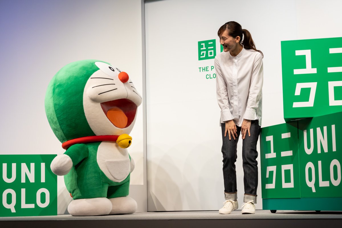 Fashionsnap Com ユニクロ のサステナビリティアンバサダーに緑のドラえもんが就任 綾瀬はるからと共にサステナブルな活動を推進します T Co Mikywkykr1