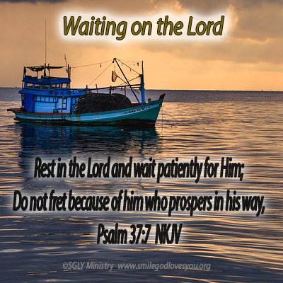 SGLYMinistry's tweet image. Waiting on the Lord smilegodlovesyou.org/ScriptMem/2021… #scripturememorization #Psalm37v7 #WaitingOnTheLord