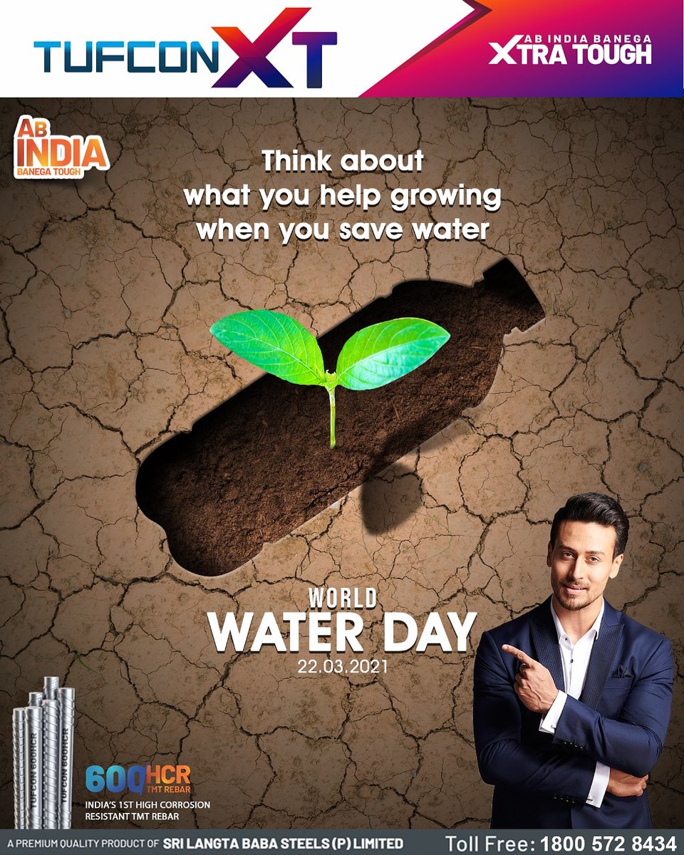 TufconTMT's tweet photo. #WorldWaterDay
#TUFCON #TheOnlySteelForToughConstruction https://t.co/K2YiDGMH5q
