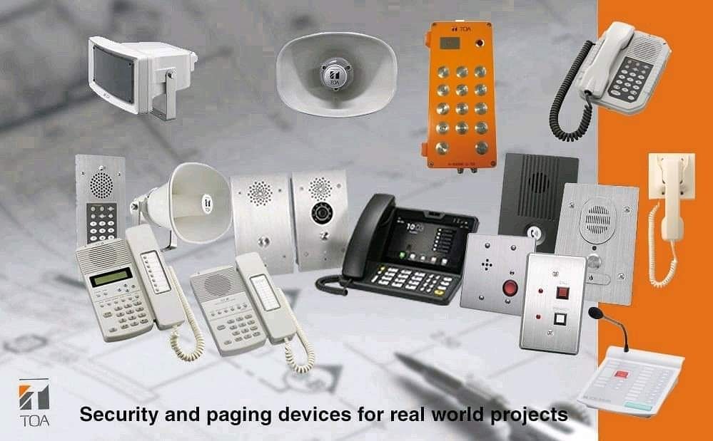 TOAAfrica's tweet photo. #TOA manufactures a wide range of Life Saving, Security and Communication based products #voiceevacuation #voicealarm #IPintercom #IPspeaker #IPhornspeaker #publicaddress #PA #Communication #buildingsafety #securitysolutions #accesscontrolsystem https://t.co/sYrHdyIhtI
