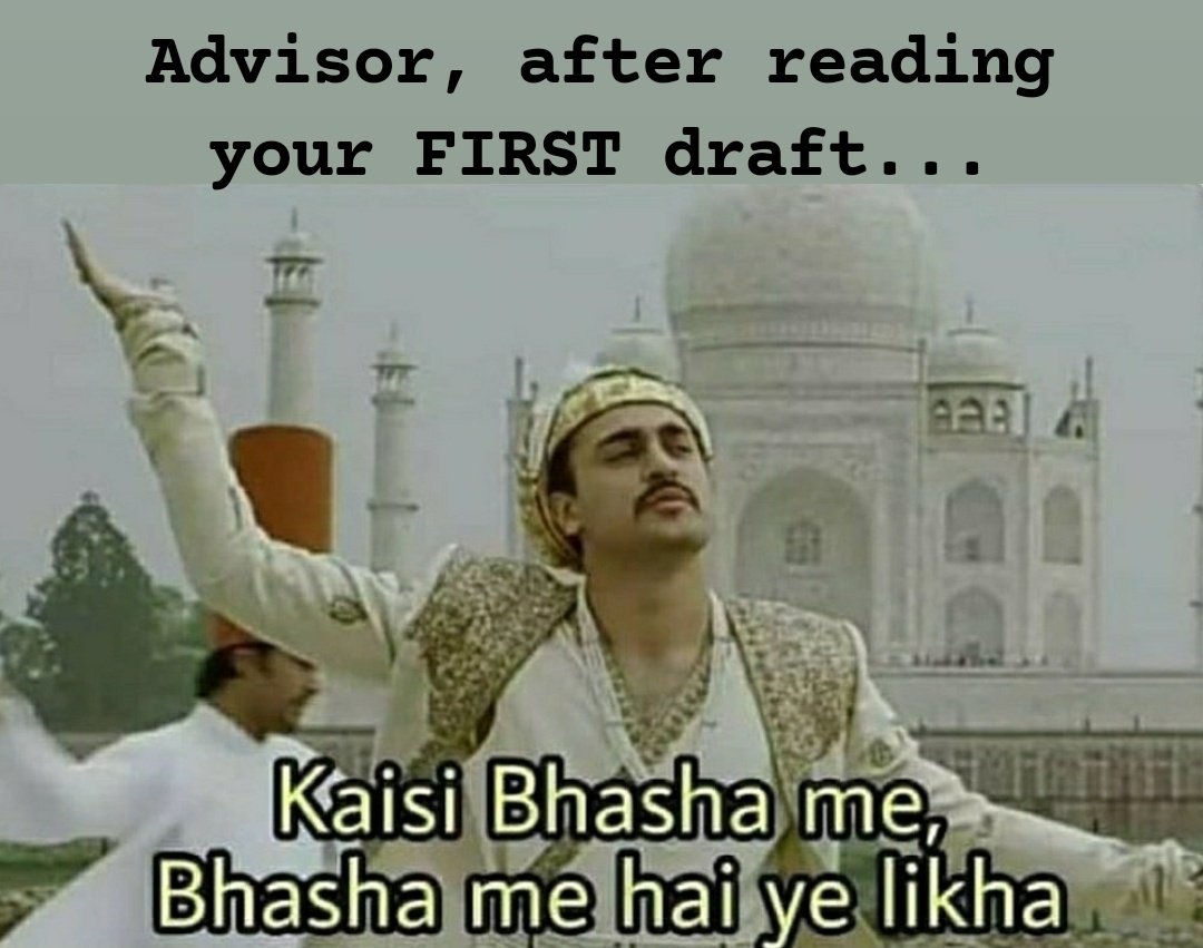 BhattVasavi's tweet photo. Dear Sir/ Ma'am,
PFA
.
.
Thanks and regards🙈🙈
#PhdMeme #PhdHumour #AcademicChatter https://t.co/Mzlfp3oqtl