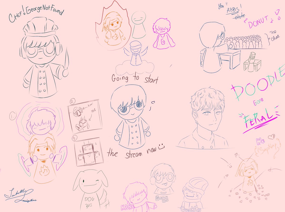 SavingLazyTime's tweet photo. Made some doodles of Chef George and the Feral Boys ๐
#georgenotfoundfanart #chefgeorge #dreamfanart #sapnapfanart #quackityfanart #karlnapfanart #dreamsmpfanart #feraltwtfanart https://t.co/LDKirDfaZO