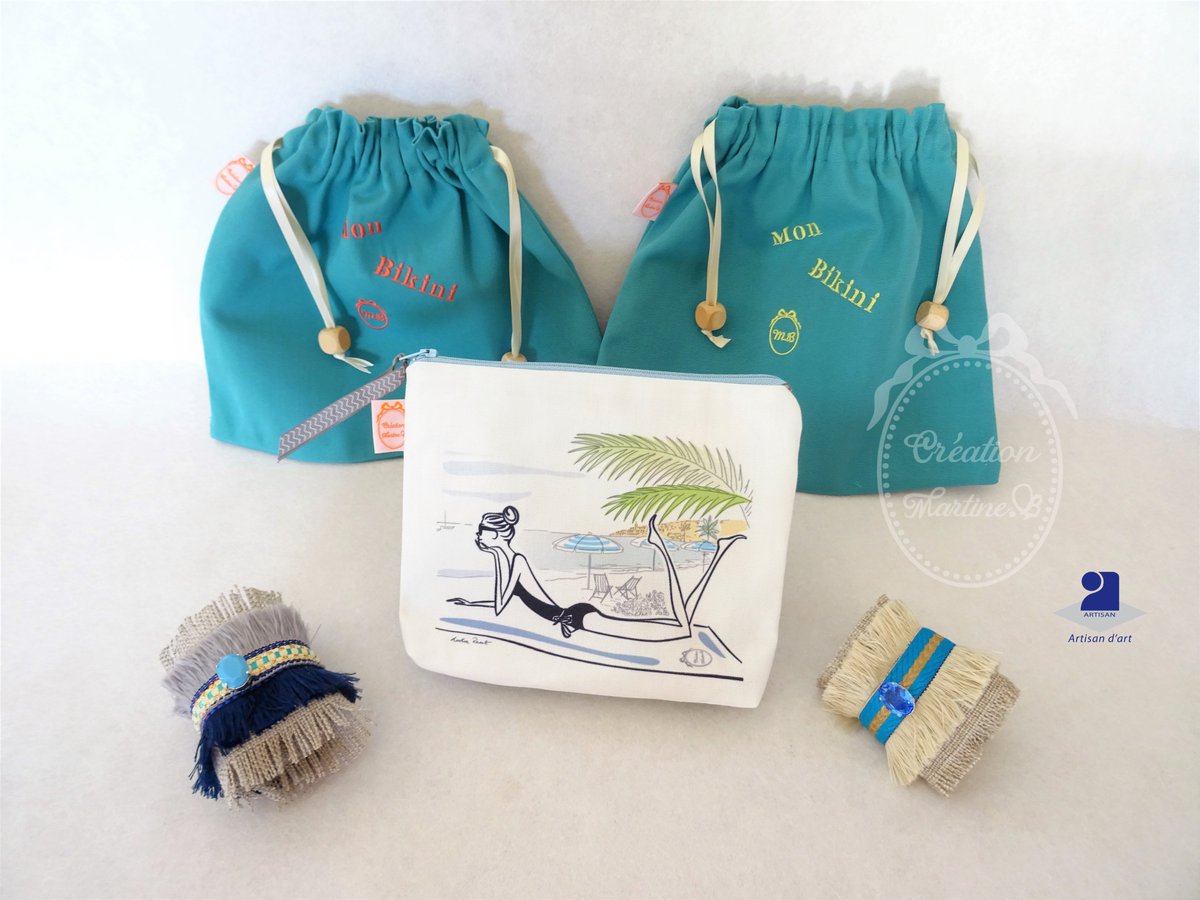 Martineb34's tweet photo. #Bikini #Trousses #manchettes #mode #creationmartineb #VilleneuvelesAvignon #artisanat  #madeinFrance #consommer #savoirfaire #cadeau #circuitcourt #locavore #madeinlocal #plage #bohostyle #colorful #bestoftheday #webstagram #picoftheday #eShop https://t.co/Sg0LEwa2Nr #Provence https://t.co/sAzedsYu1F