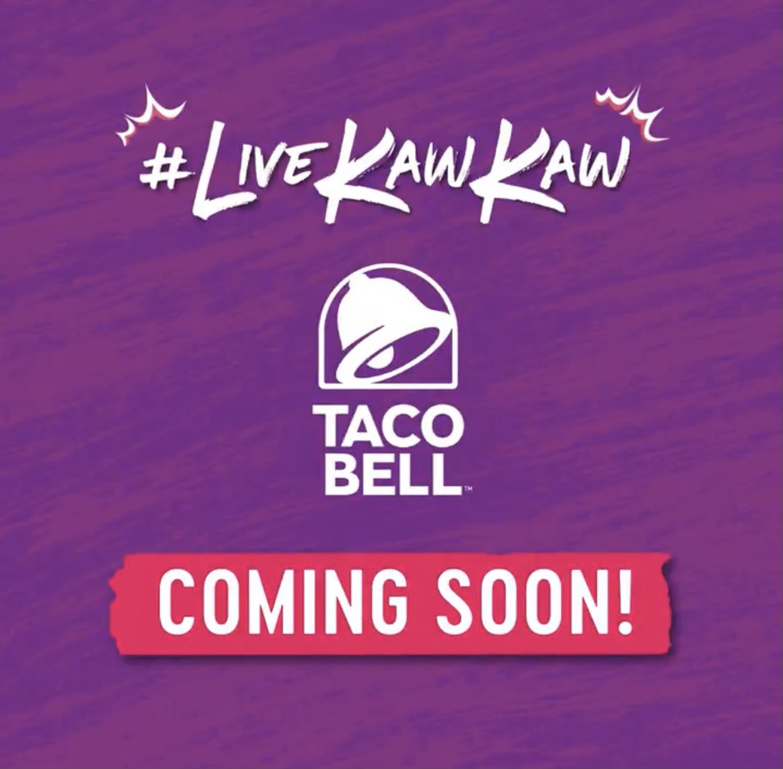 Twt_Cyberjaya's tweet photo. Finally, Taco Bell akan dibuka di Cottage Walk, Cyberjaya pada 2 April 2021. Cawangan pertama di Malaysia.

#LiveKawKaw https://t.co/ShFebormow