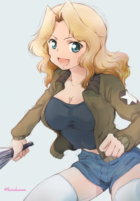 ハリセンおケイさん塗りました 