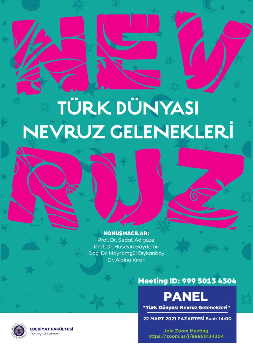 Turk_Lehceleri's tweet photo. 📢 Türk Dünyası Nevruz Gelenekleri
📆 22 Mart 2021 Pazartesi
🕑 14.00

Ayrıntılı bilgi için ⤵️

#AtatürkÜniversitesi #AtaUni #çtle https://t.co/O5AB0ZAiDw