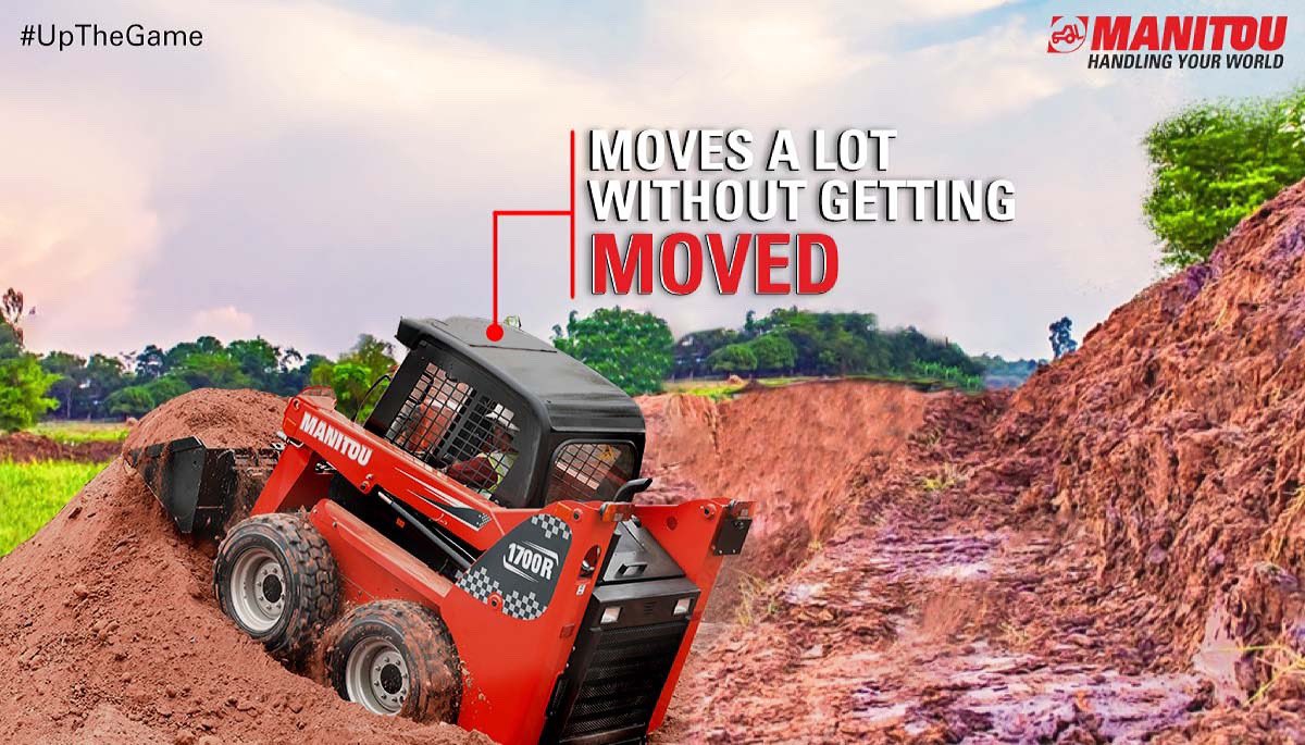 manitou_india's tweet photo. "Strength does not come from physical capacity. It comes from an indomitable will." - Mahatma Gandhi
With the Rated Operating Capacity (ROC) of 769 kg, 1700R Skid Steer Loader offers you best-in-class stability and power.
#BeyondTheMachines #Manitou #MondayMotivation https://t.co/wcYRnEBqa8